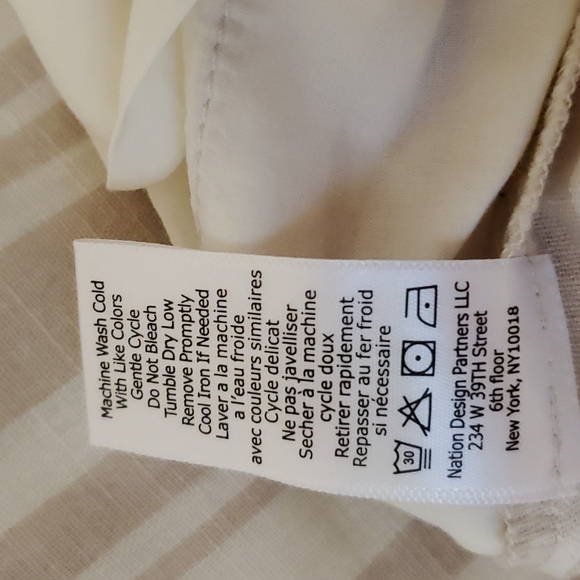 NWOT Wide-leg Linen Pants - Picture 6 of 9